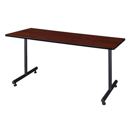 Kobe Rectangle Training Table, 66" W, 29" H, Laminate Top, Cherry MKTRCT6630CH